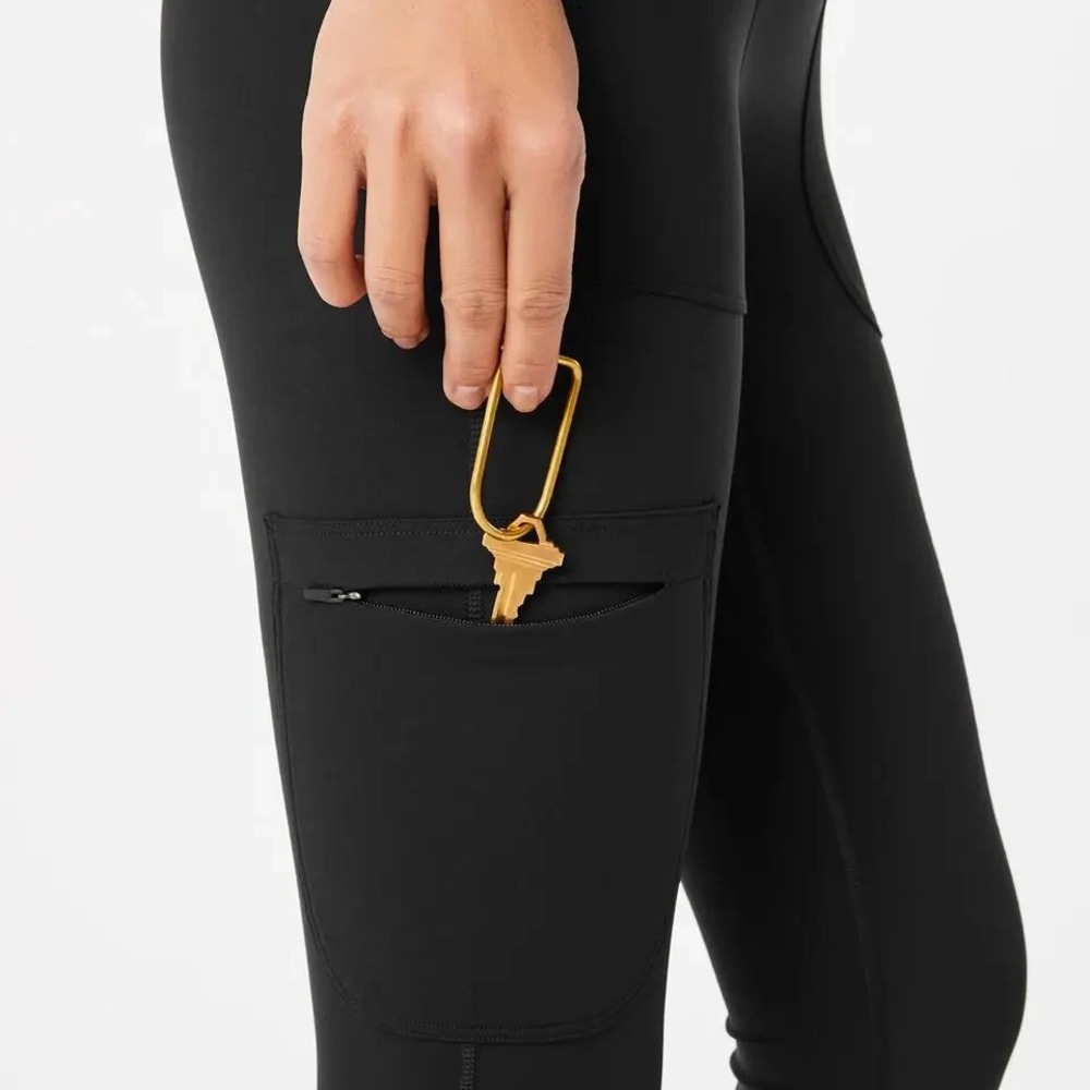 FIGS Skinny Leg Scrub Legging Black Large Women's NWT - Picture 5 of 7